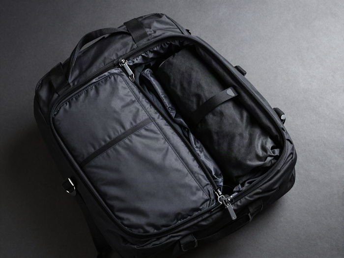 Ouverture du sac